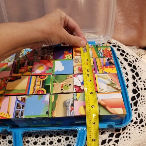 Block 6 sided puzzle in carry case - Picture 11 of 14